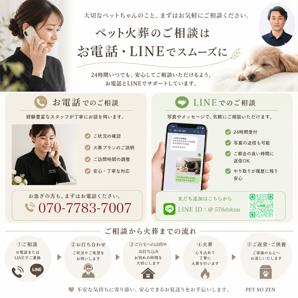 一人ひとりに寄り添ったプランをご提案